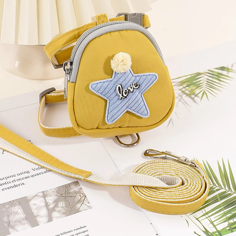 Cute Polyester Letter Star Leash