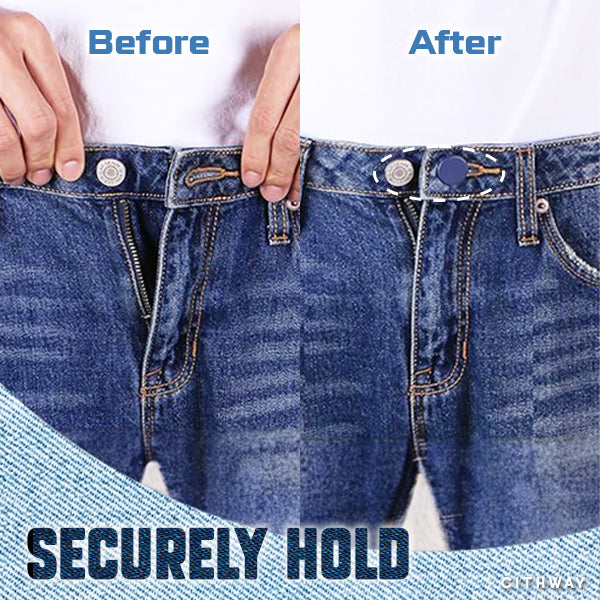 Pants Waistband Button Extender
