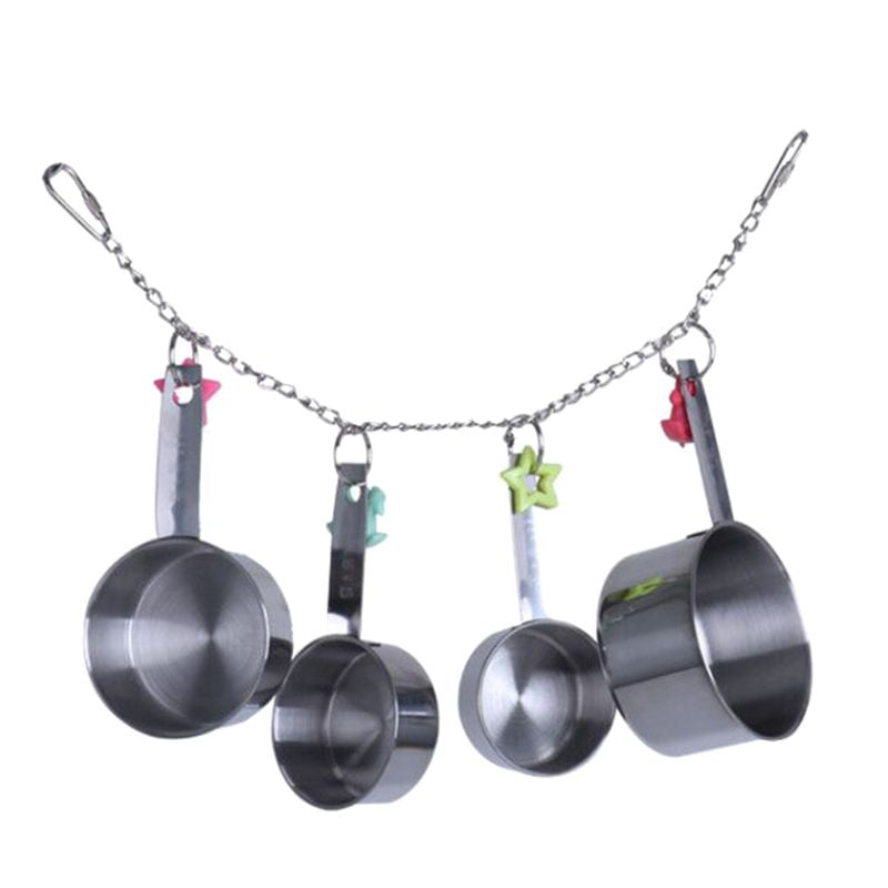 4Pcs Bird Stainless Steel Bells