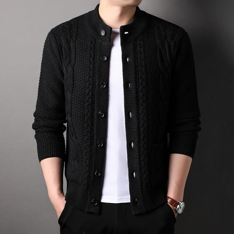 Refined Knit Cardigan Jacket