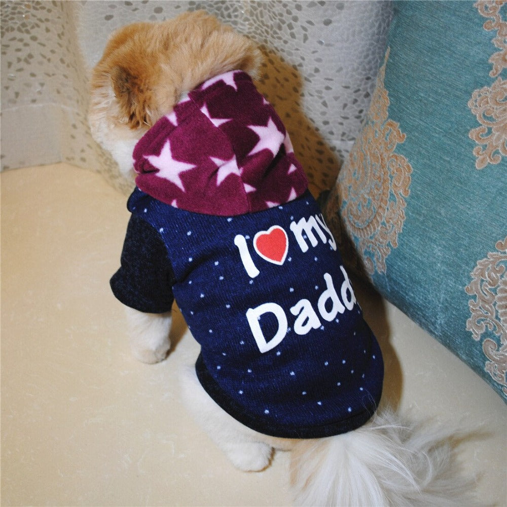Soft Dog Hoodie Coat