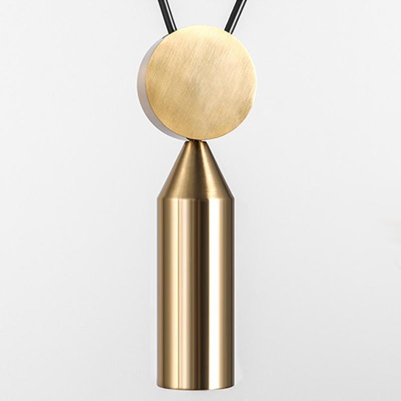 Elsa | Adjustable Brass Pendant Light