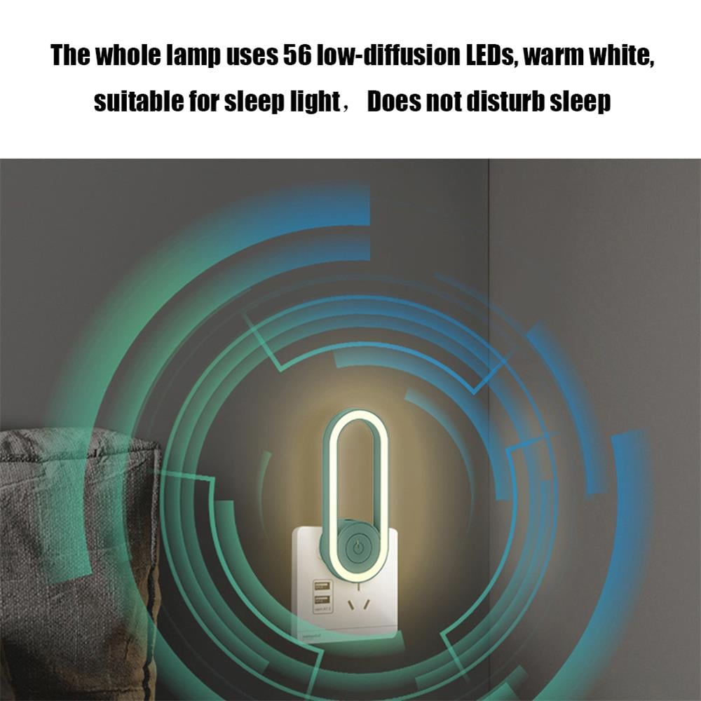 🔥47% OFF - Latest Frequency Conversion Ultrasonic Mosquito Killer with LED Sleeping Light