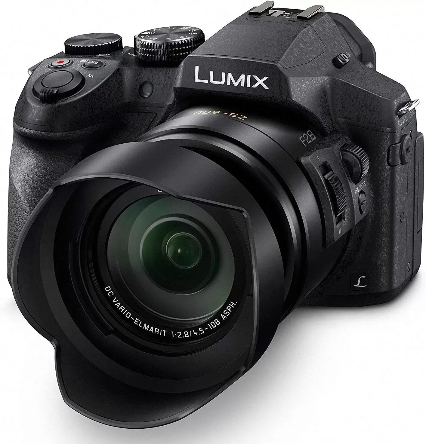 FZ300 Long Zoom Digital Camera Features 12.1 Megapixel, 1/2.3-Inch Sensor, 4K Video, WiFi, Splash & Dustproof Camera Body, LEICA DC 24X F2.8 Zoom Lens - DMC-FZ300K