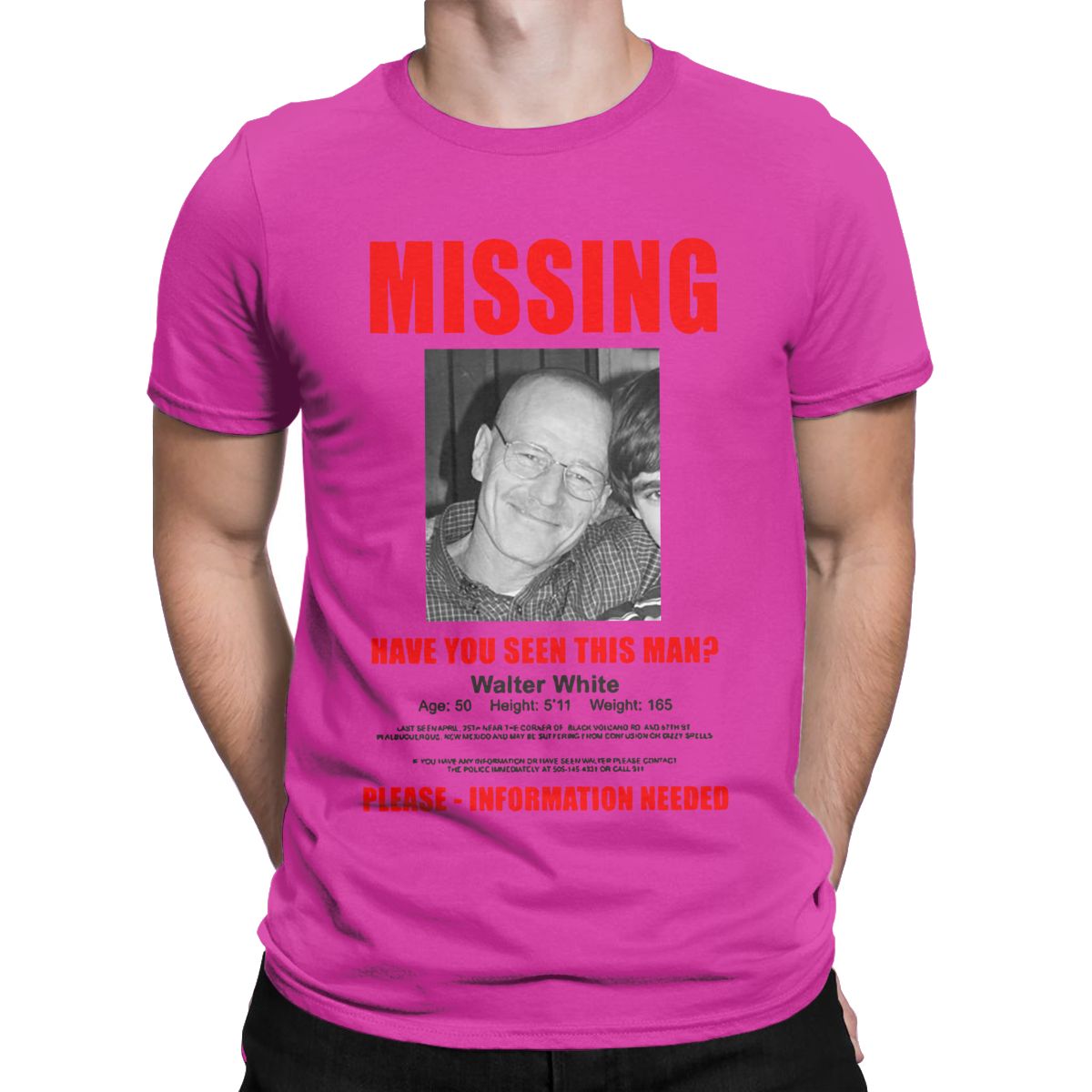 Walter White Missing Tee