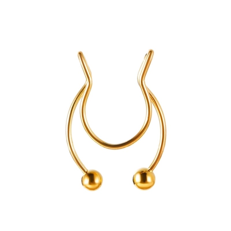 Fashion Stainless Steel U-shaped Nose Clip