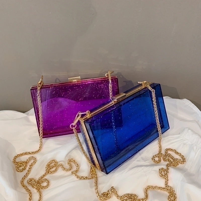 Small Arylic Fashion Square Bag Shoulder Bag