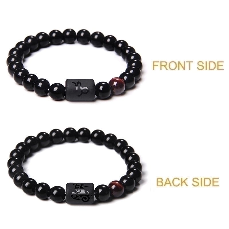 Fashion Constellation Agate Beaded Bracelets
