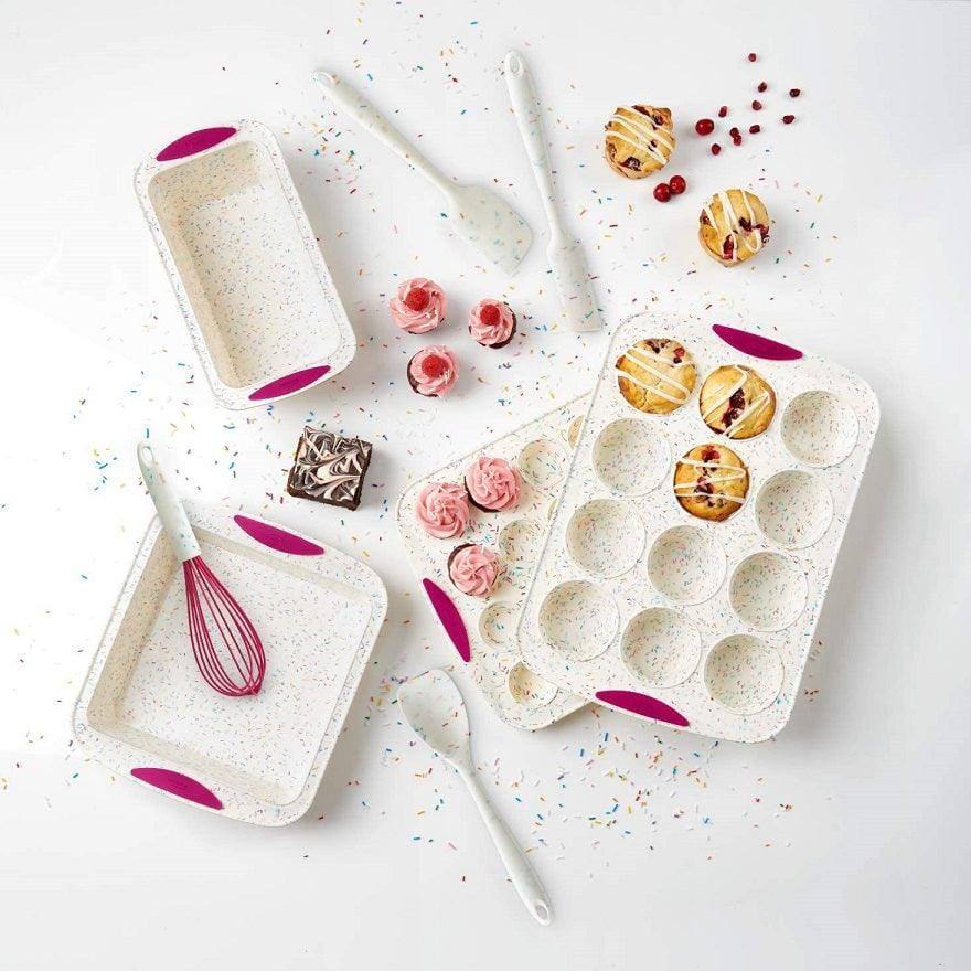 Silicone Whisk - White Confetti