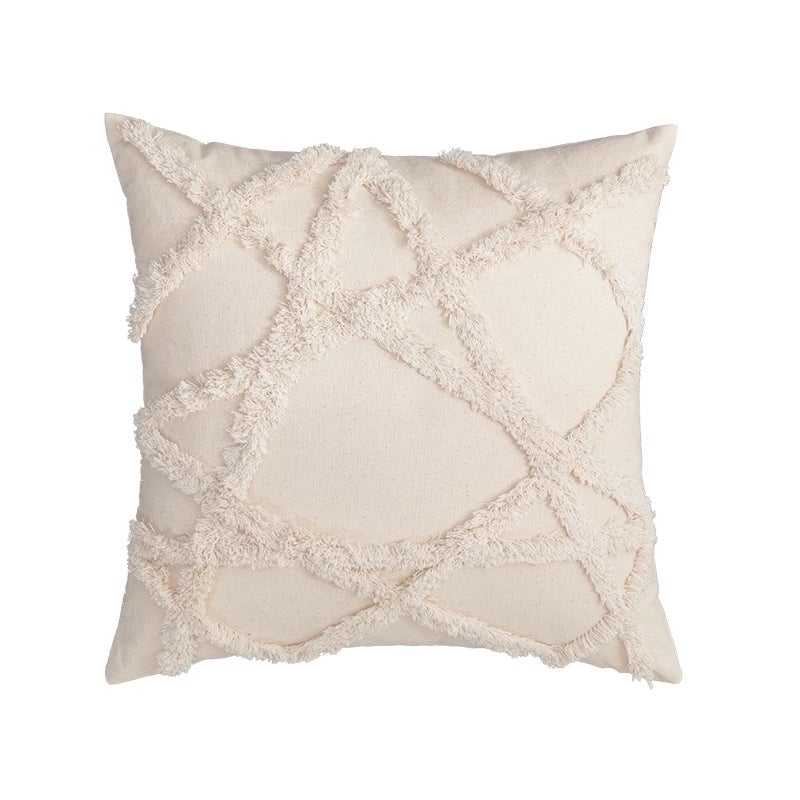 Bohemian Fashion Cotton Tufted Embroidered Pillowcase Sofa Cushion