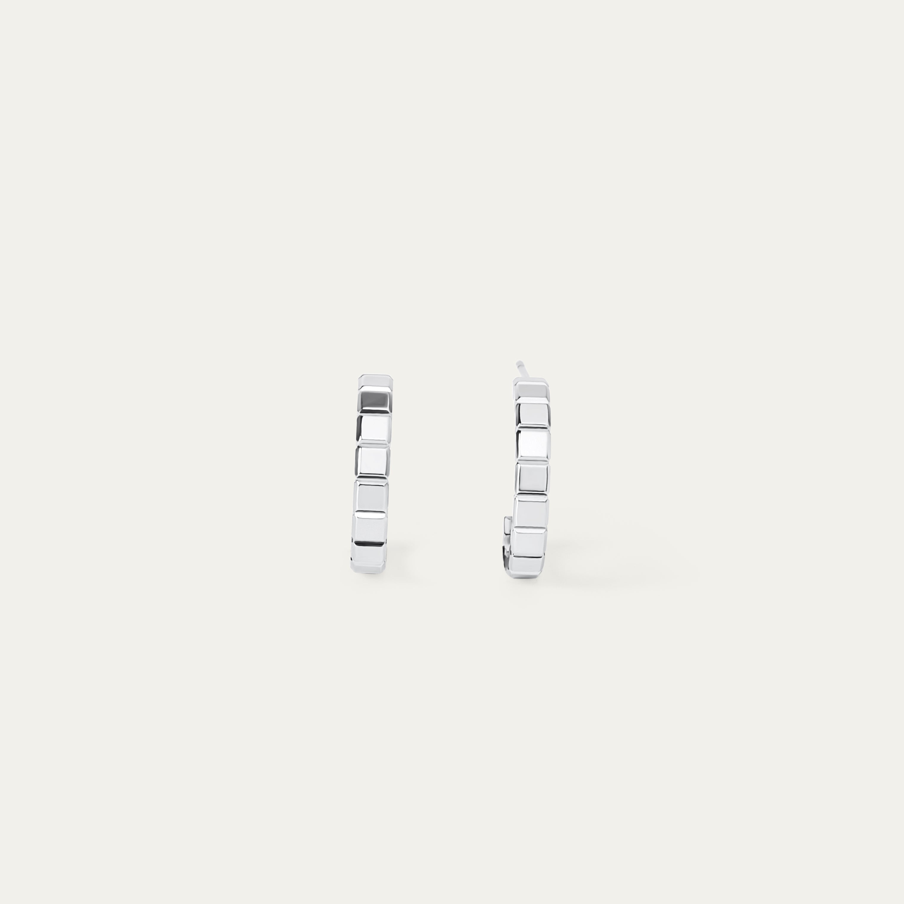 Tili Earrings (Silver Brass)