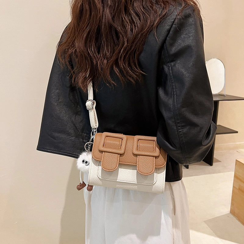 Women's Spring&summer Pu Leather Vacation Shoulder Bag