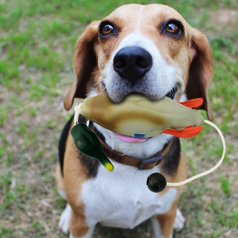 PU Foam Pet Dog Training Toy Simulation Duck Fake Duck Training Bite Resistance