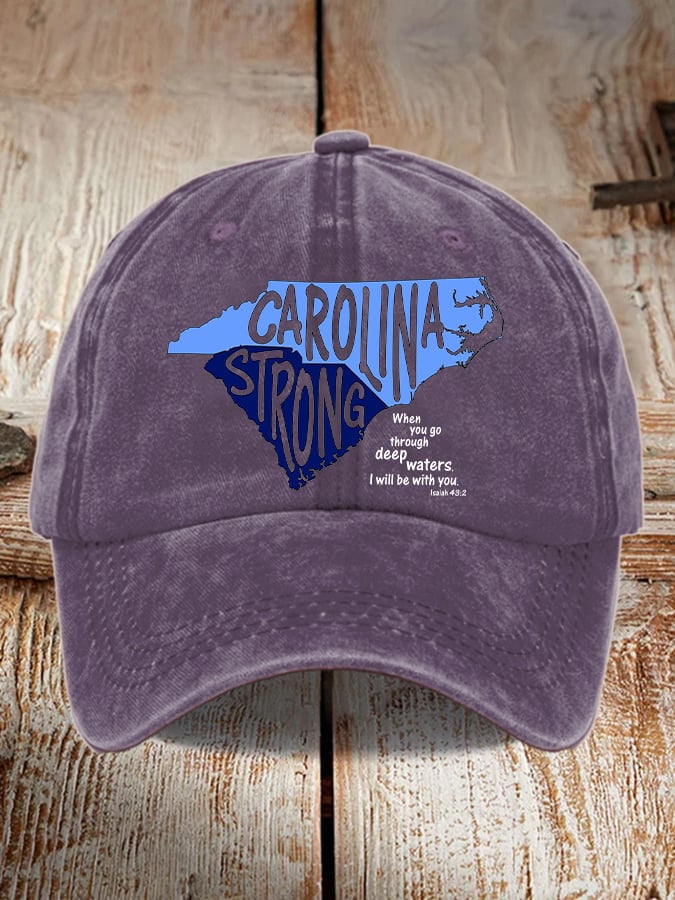 Men's and Women's Hurricane Helen Disaster Relief Washed and Distressed Hats