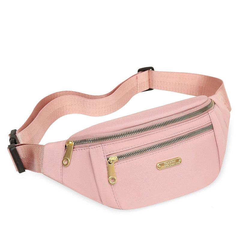 Women's Waist Bag New Coin Purse Mobile Phone Bag Large Capacity Chest Bag Outdoor Sports Running Multifunctional Chest Bag