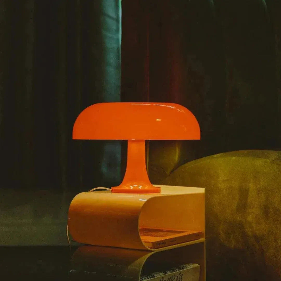 Puffball Lamp | Blood Orange