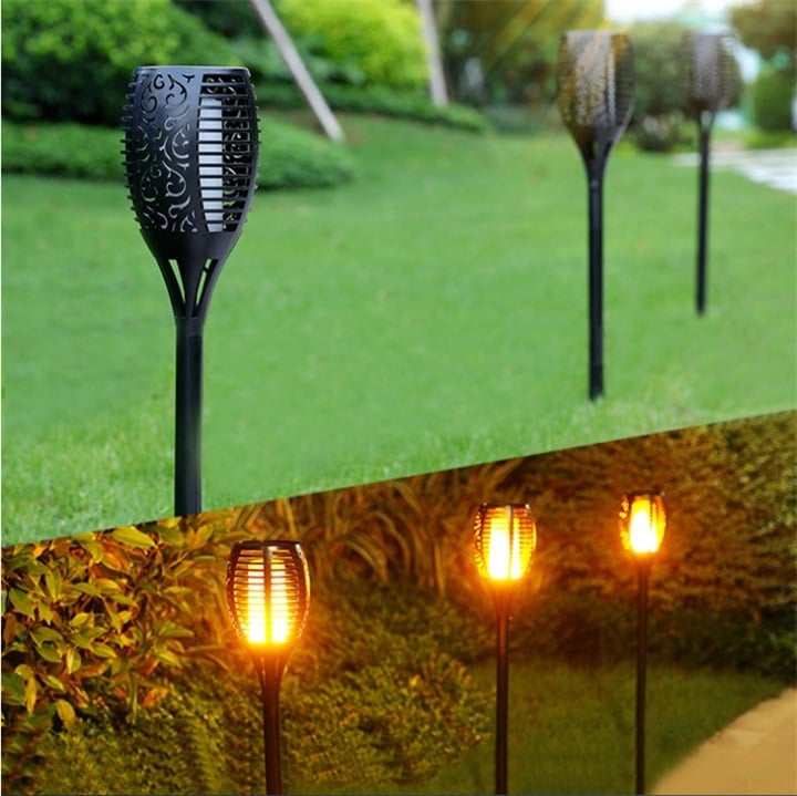 🔥Christmas Sale 60%Off- Solar LED Flame Lights Outdoors