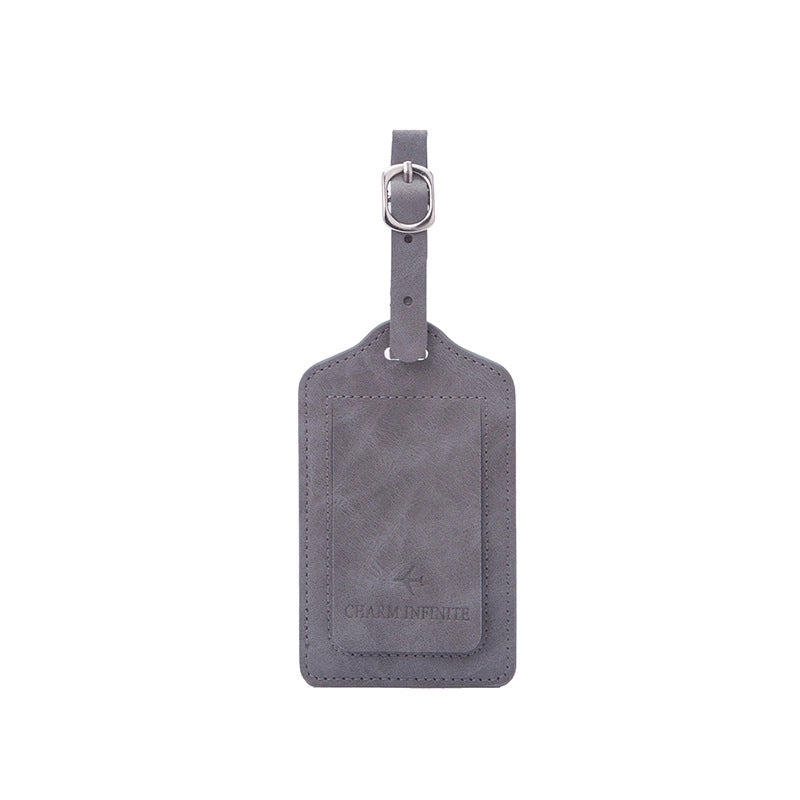 Fashion Pu Leather Solid Color Boarding Pass Holder