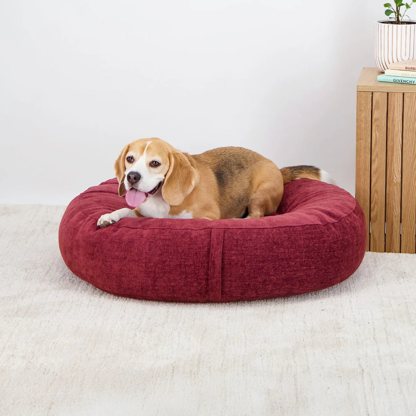 Dream Cloud Dog Bed - Plum