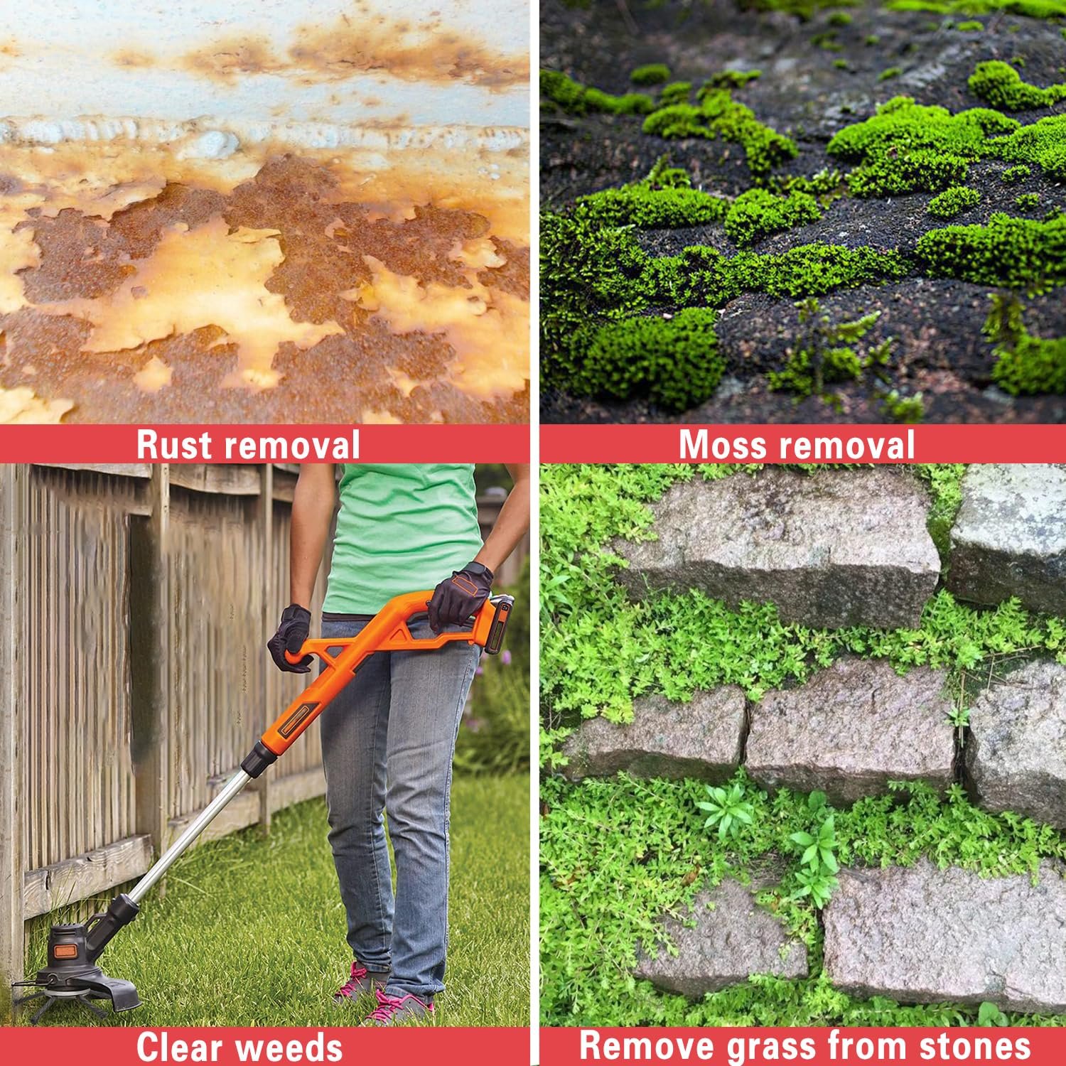 6 inch Steel Wire Weed Brush Cutter Trimmer Head