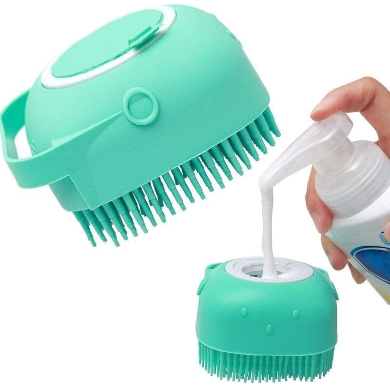 🔥 Pet Grooming Brush Bath