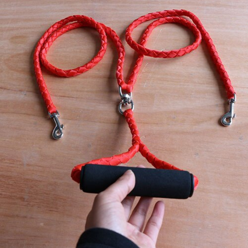 No-Tangle Double Dog Leash