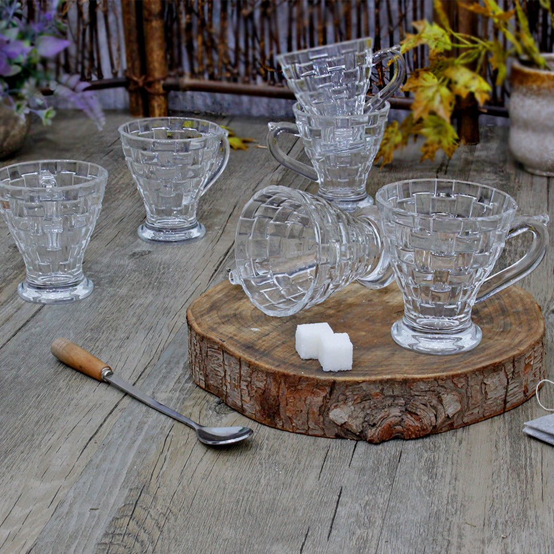 Glass Mugs 150ml (6 Cups)