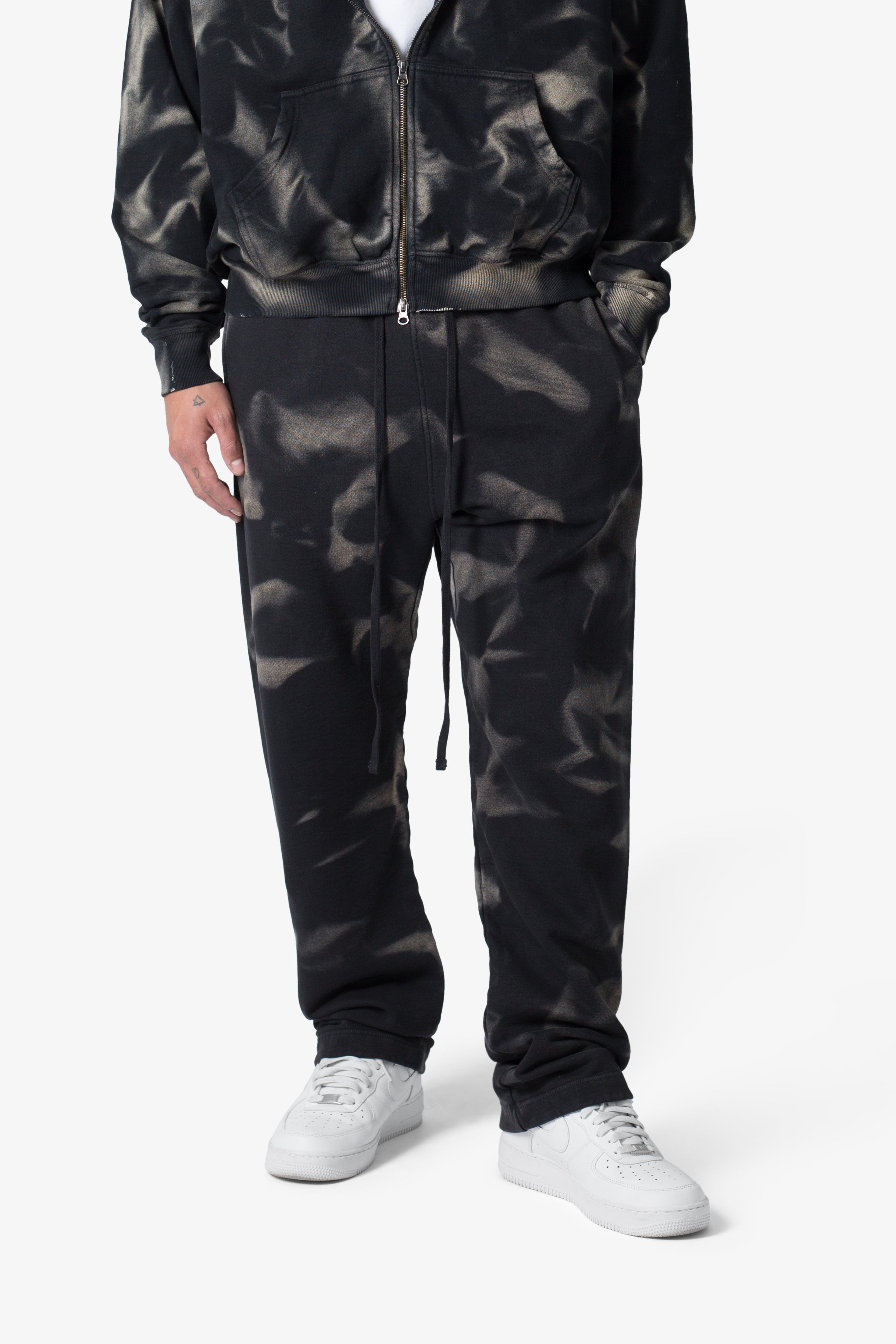 Sun Burned Sweatpants - Washed Black