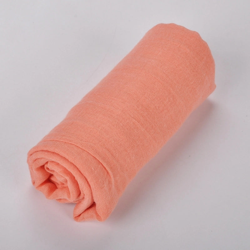 Women's Ethnic Style Solid Color Polyester Scarf