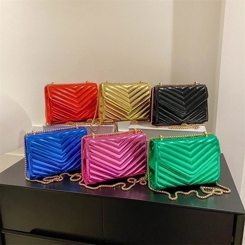 3 Pieces Women'S Mini All Seasons Pu Leather Classic Style Square Bag