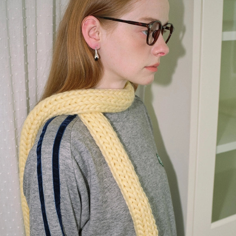 Women's Streetwear Solid Color Acrylic Scarf