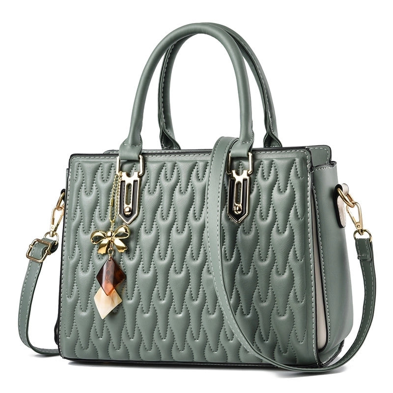 Women's Large All Seasons Pu Leather Vintage Style Handbag