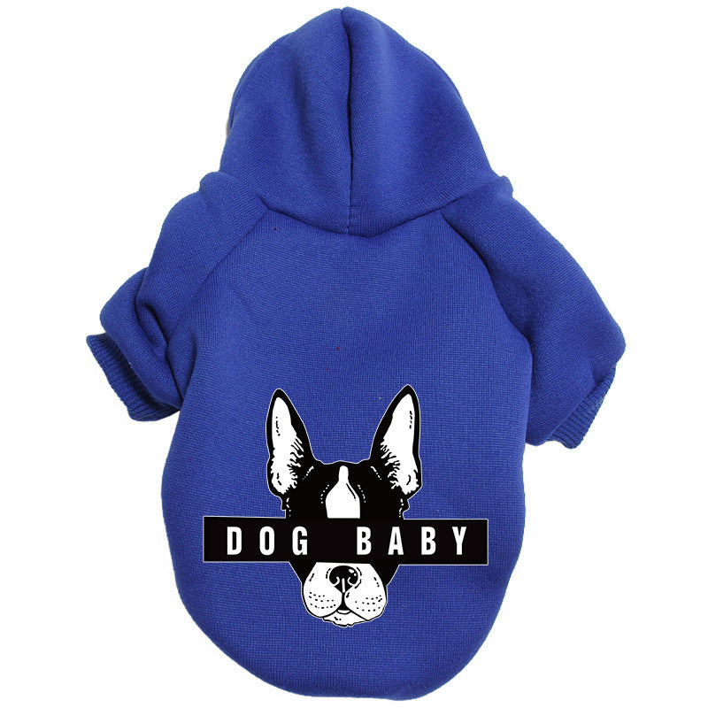 Padded Dog Sweater - Comfortable Fleece Clothing for Small. Medium. and Large Dogs