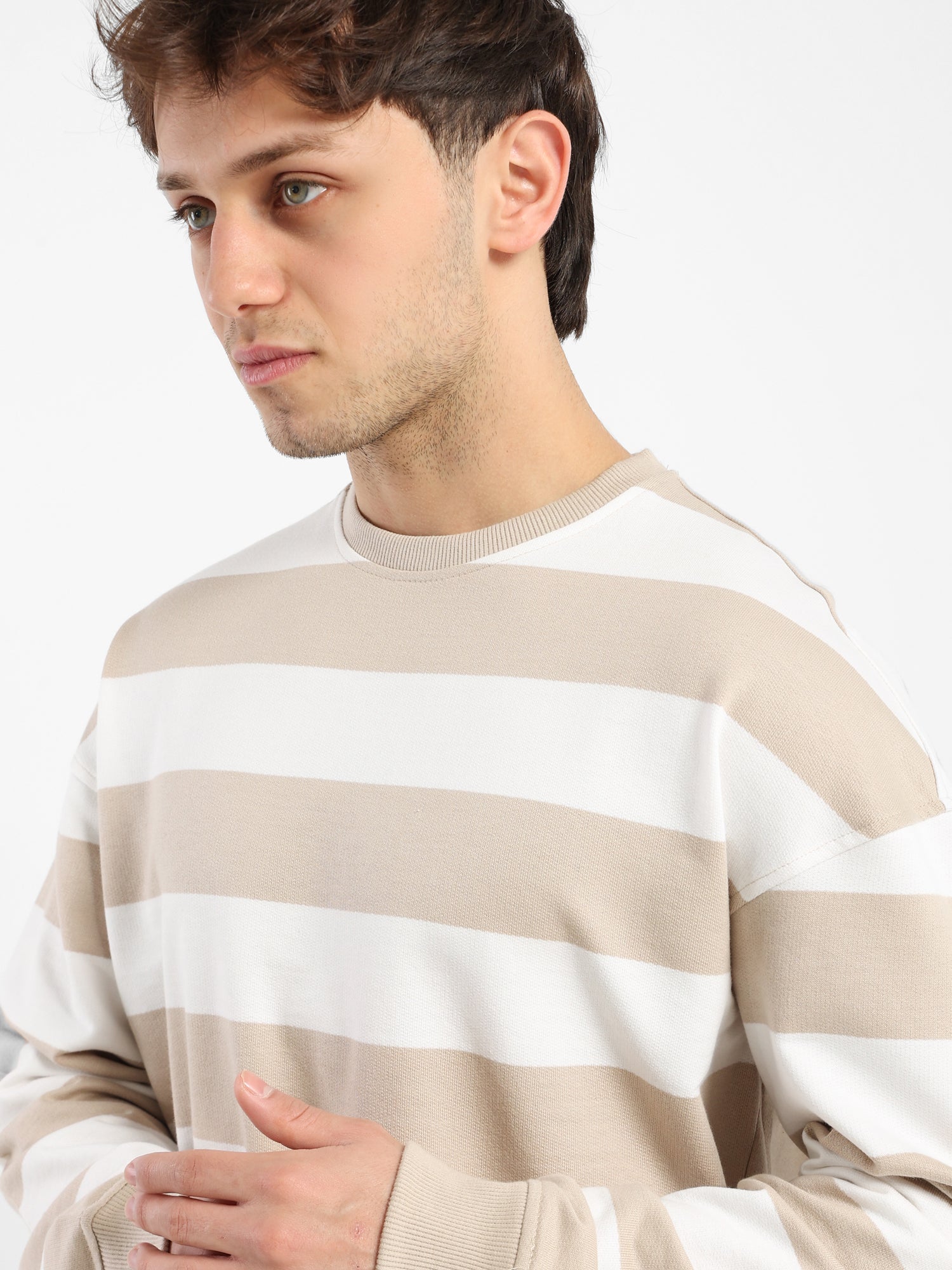 Casual Short-Sleeve Sweatshirt