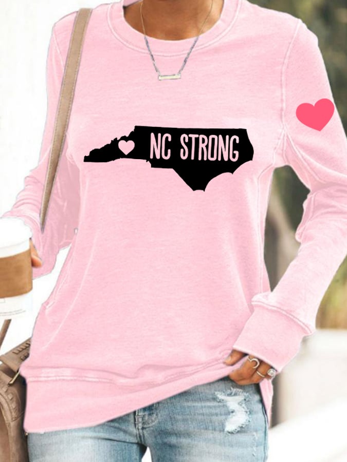 Women's Florida Strong Print Sweatshirt