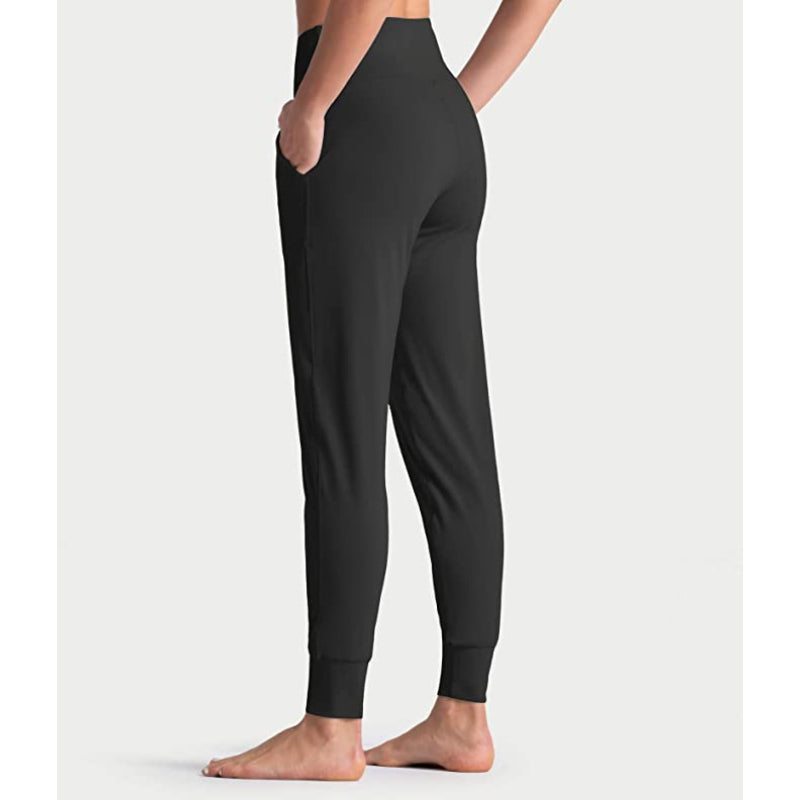 Joggers For Women High Waist Active Sweatpants Lightweight Tapered Lounge Yoga Athletic Pants With Pockets