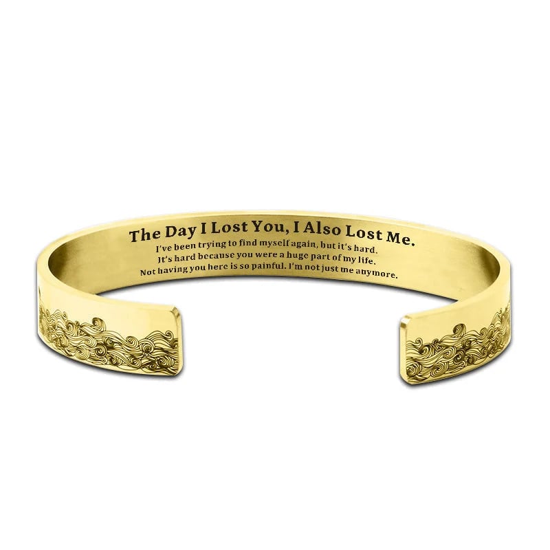 The Day I Lost You Memorial Bracelet