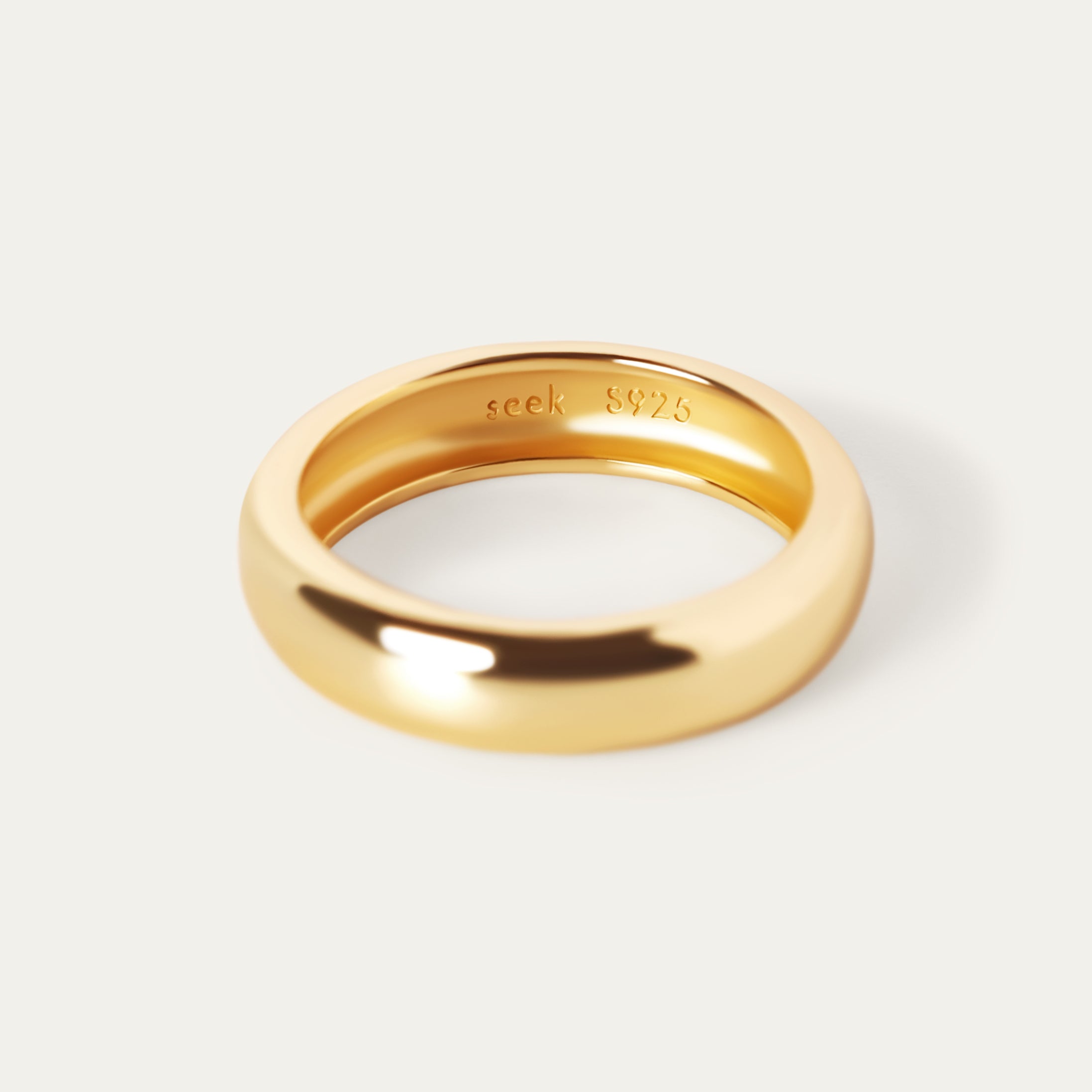 Forma Ring (18K Gold Vermeil. Size 11)