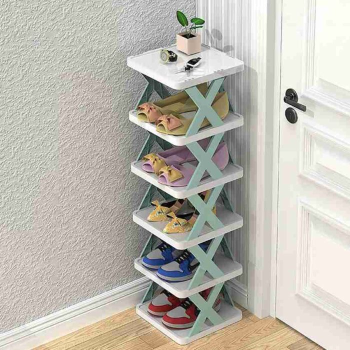 Foldable Shoe Rack X Type