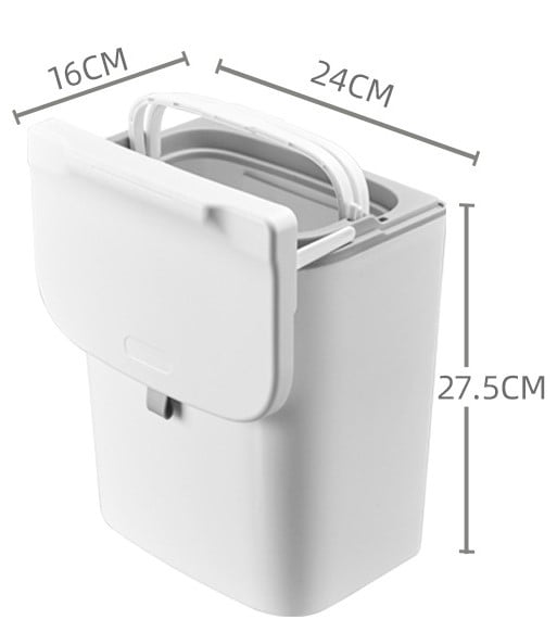 Multifunctional Wall Mounted Kitchen Trash Can