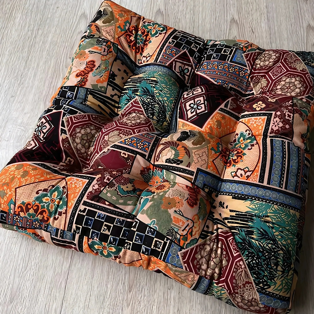 Diora Bohemian Square Cushion Seat Pad