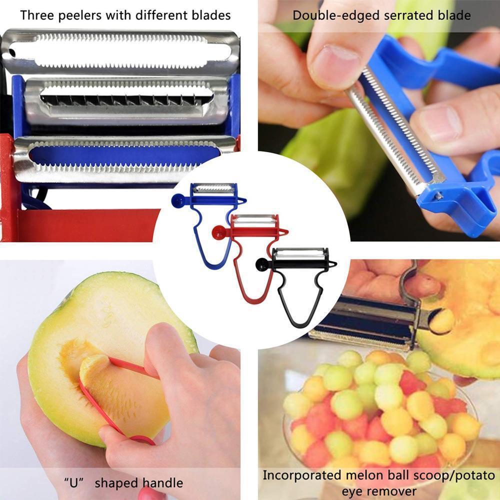 Trio Peeler ( Set Of 3 )