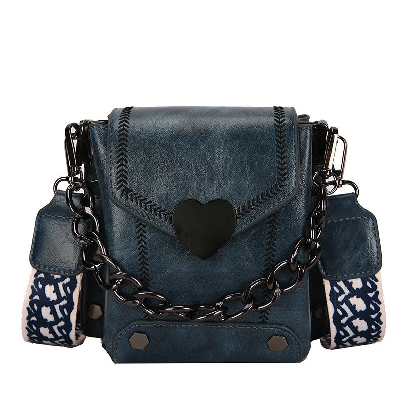 Women's Small All Seasons Pvc Pu Leather Classic Style Shoulder Bag