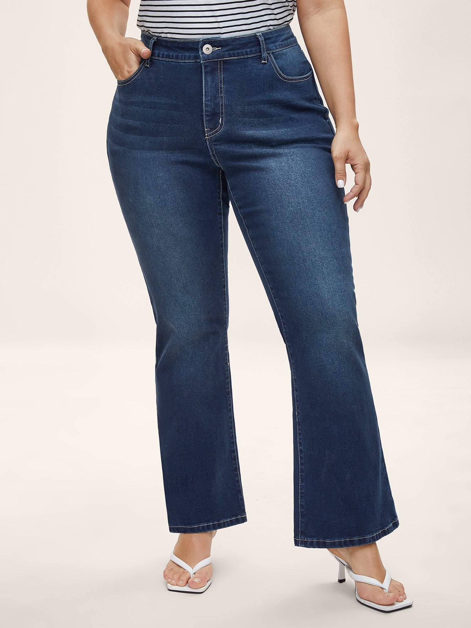 Slim & Sculpting Bootcut Jeans