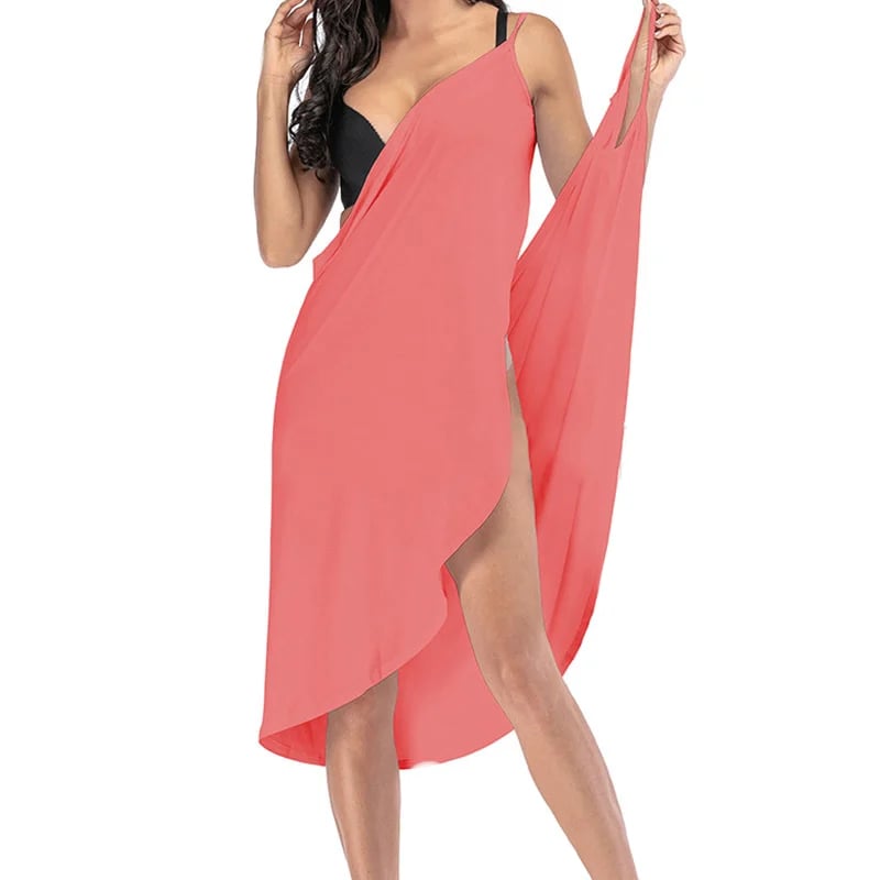 2023 new women's WRAP DRESS COVER-UP