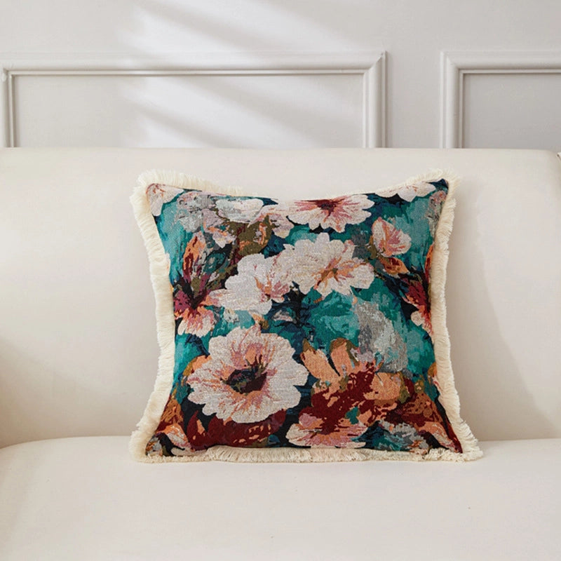 Minimalist Classic Style Geometric Cotton And Linen Pillow Cases