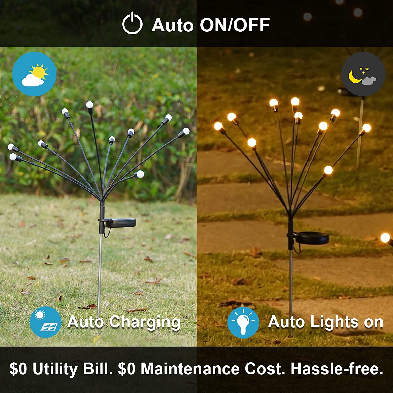 Firefly Solar Garden Lights