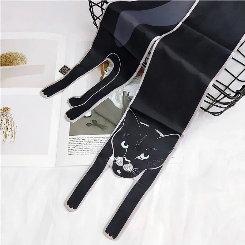 Scarf (1 Flower Cat) Nhmn0006-1-flower-cat