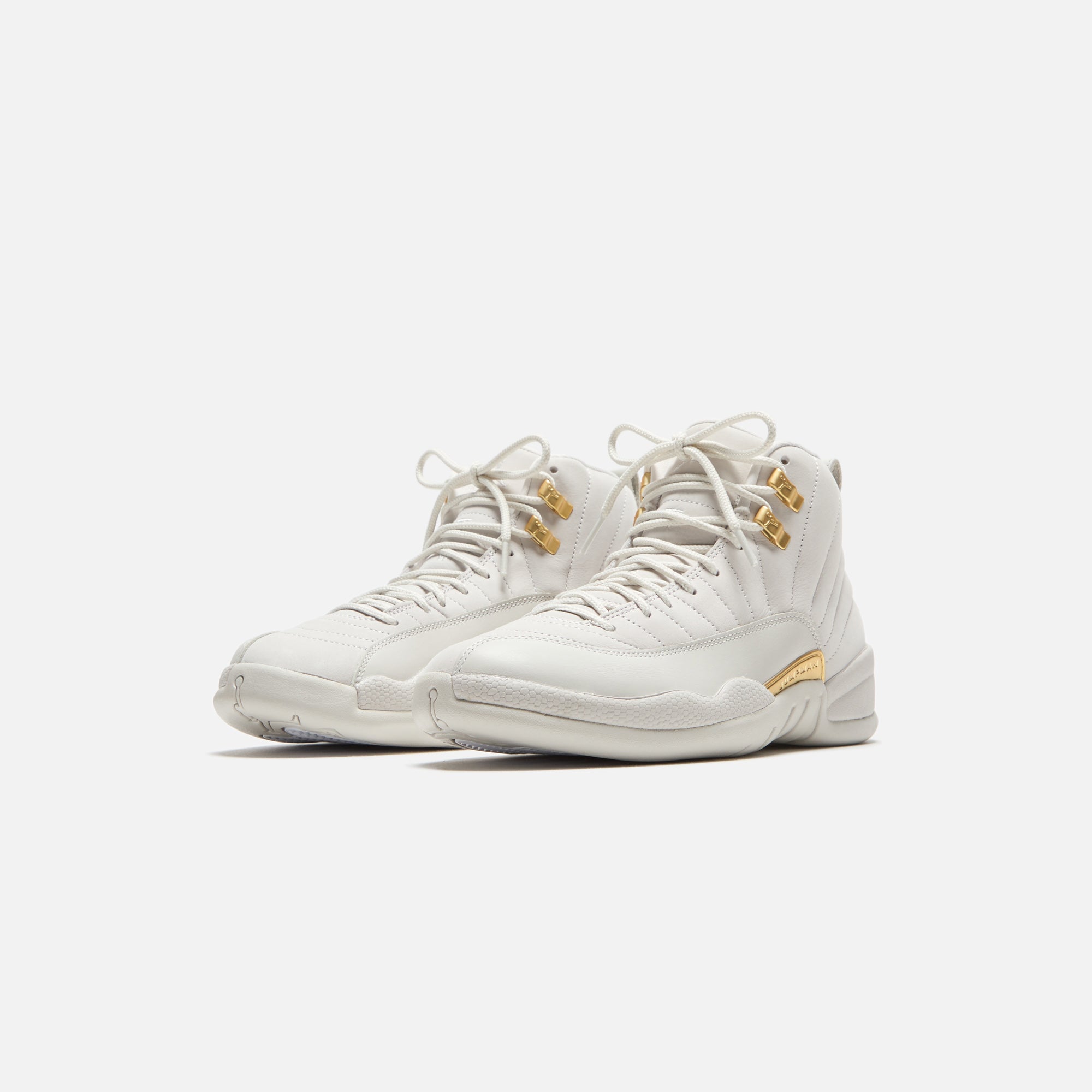 Jordan WMNS Air Jordan 12 - Phantom / Metallic Gold / White