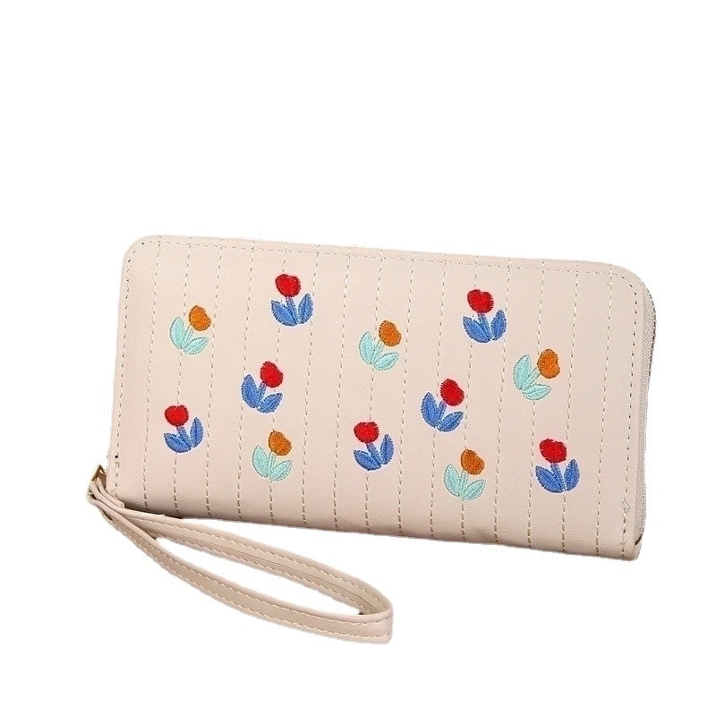 Women's Fruit Pu Leather Zipper Wallets